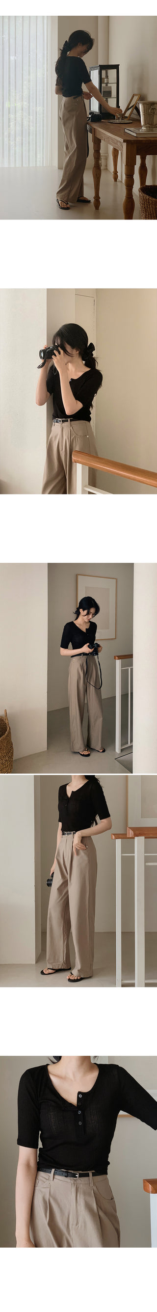 Slim Summer Rib T-Shirt - 3 Colors