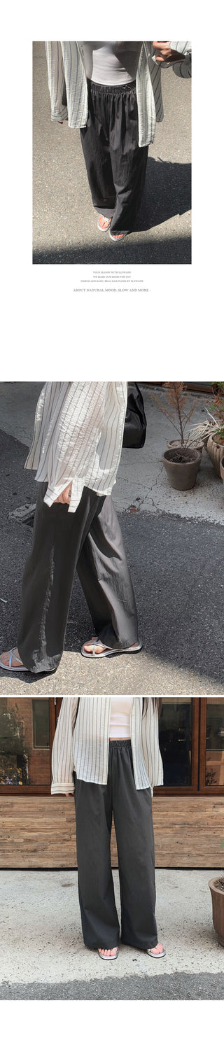 (basic/long) Basic Pants - 6 colors