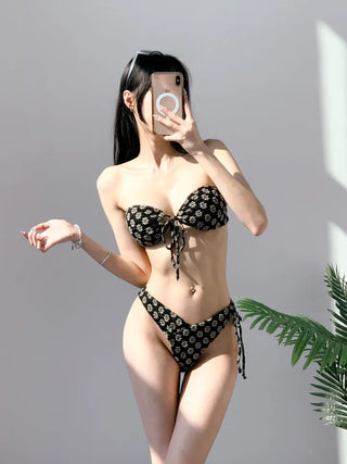 Flower Micro Sexy Bikini Swimsuit