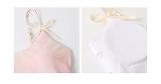 Pink Ribbon Dye Monokini Resort Look Vacation Look Ho-kang Festival Swimsuit