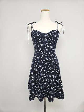 Banding Sleeveless Strapless Resort Look Vacation Look Date Look Summer Floral Mini One Piece
