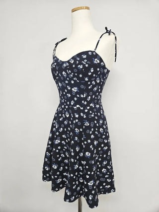 Banding Sleeveless Strapless Resort Look Vacation Look Date Look Summer Floral Mini One Piece