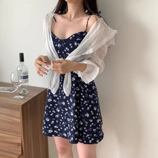 Banding Sleeveless Strapless Resort Look Vacation Look Date Look Summer Floral Mini One Piece