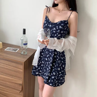 Banding Sleeveless Strapless Resort Look Vacation Look Date Look Summer Floral Mini One Piece