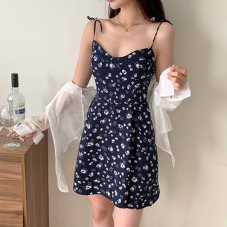 Banding Sleeveless Strapless Resort Look Vacation Look Date Look Summer Floral Mini One Piece
