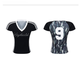 Retro V-Neck T-Shirt