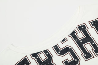 printed off-shoulder