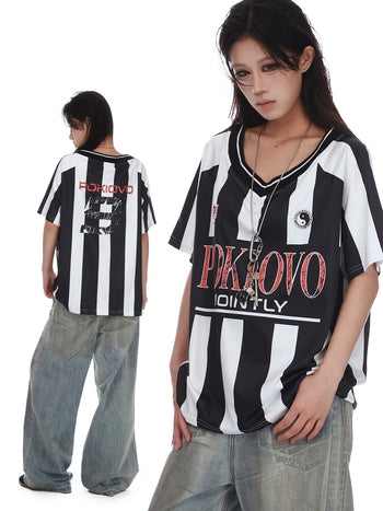 contrast sports tee