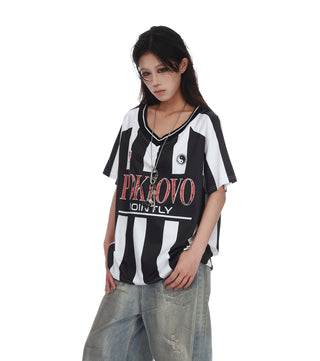 contrast sports tee