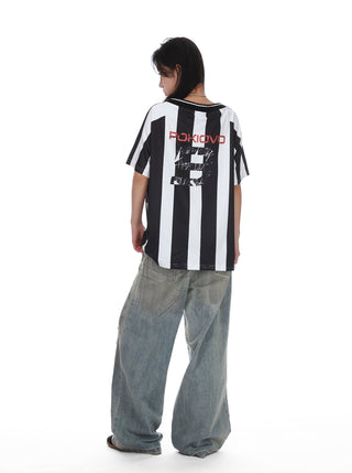 contrast sports tee
