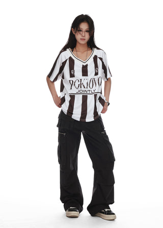 contrast sports tee