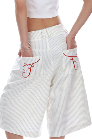 White Beach Shorts