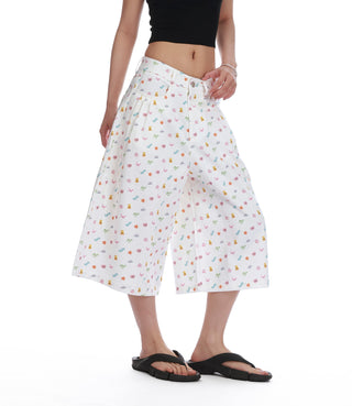 cartoon capri pants