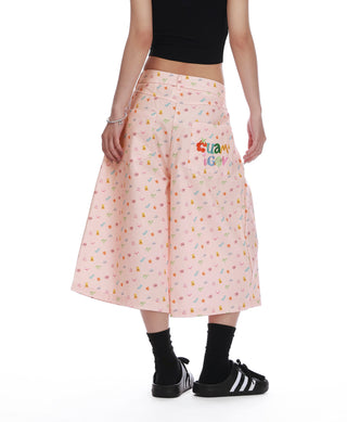 cartoon capri pants