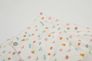 cartoon capri pants