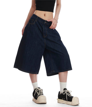 blue pirate Jorts