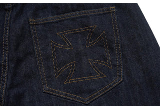 blue pirate Jorts