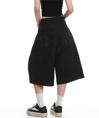 blue pirate Jorts