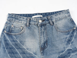 distressed wide jeans