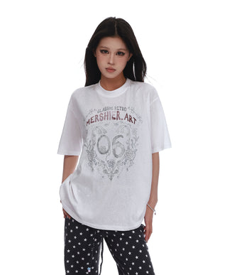 printed street tee