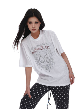 printed street tee