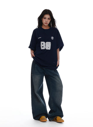 raglan jersey tee