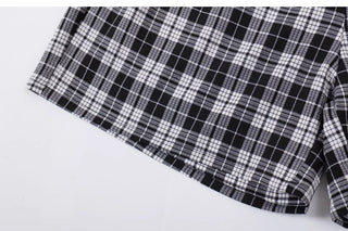 plaid beach shorts