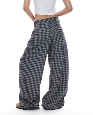 lazy plaid pants