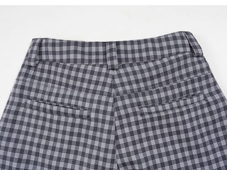 lazy plaid pants