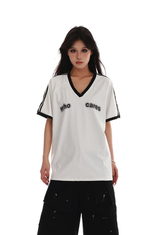 color-block sports tee