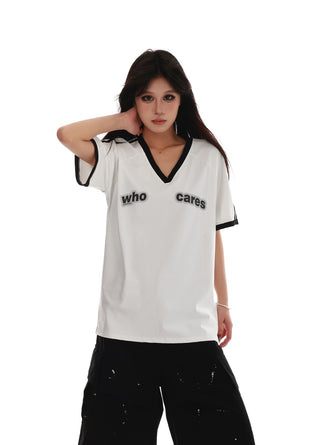 color-block sports tee