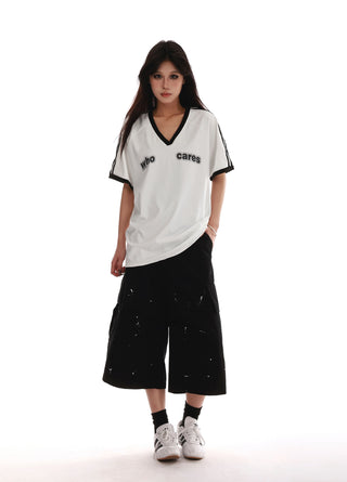 color-block sports tee