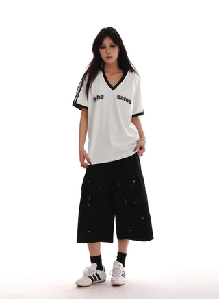 color-block sports tee