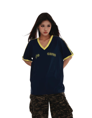 color-block sports tee