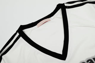 color-block sports tee