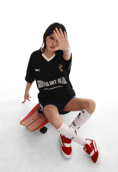 velvet sports jersey
