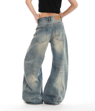 distressed ripped jeans