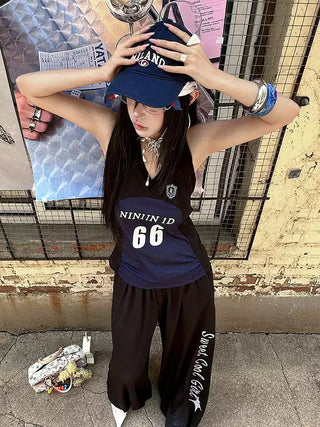 halter sports vest