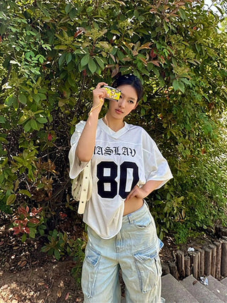 mesh sports tee
