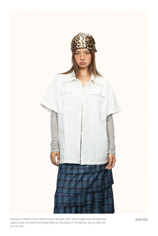 cargo lapel shirt