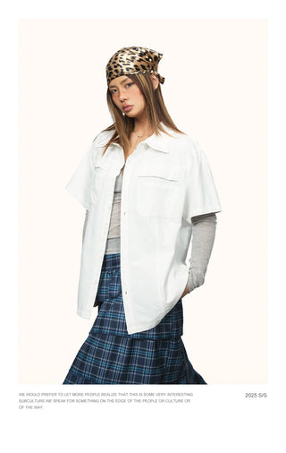cargo lapel shirt