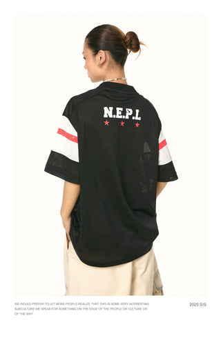 patch v-neck