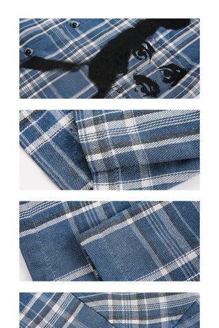 fighter plaid shirt