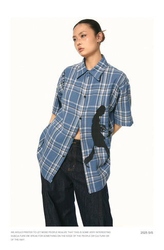 fighter plaid shirt