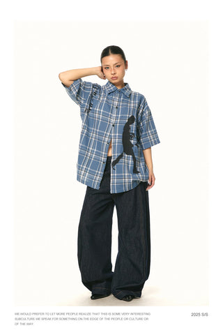 fighter plaid shirt