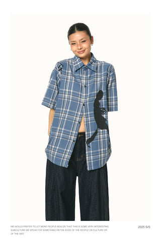 fighter plaid shirt
