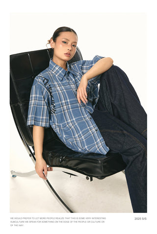 fighter plaid shirt