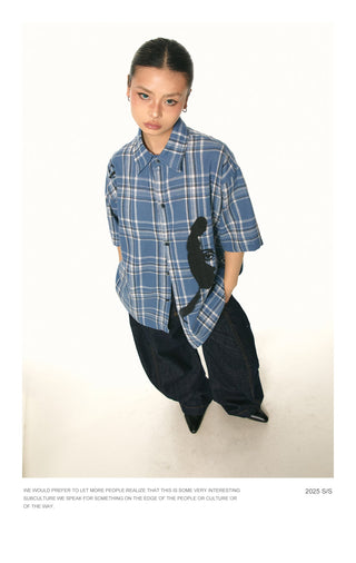 fighter plaid shirt