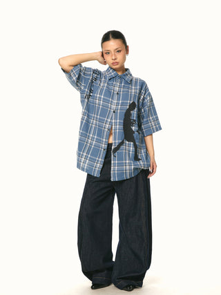 fighter plaid shirt