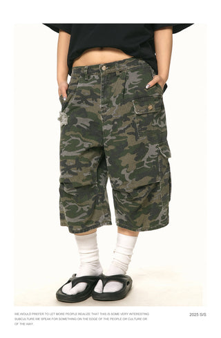 camouflage work shorts